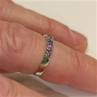 Anello Vidali Gioielli Donna in Oro bianco Zircone ANOR-48-34 - ANOR-48-34